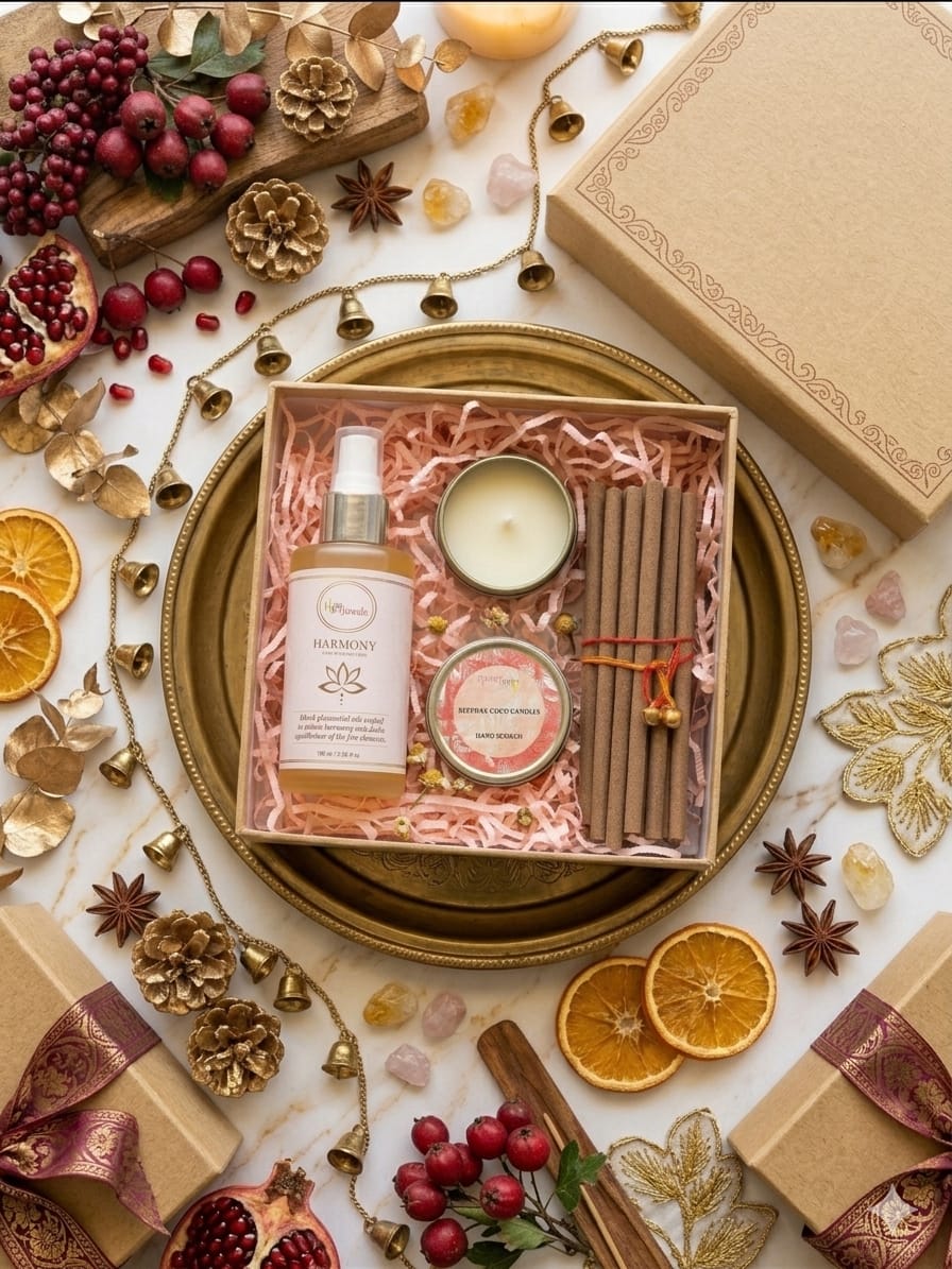 Artisanal Home Fragrance Box-Room Spray,Bambooless Incense & Camphor – Candles & Fragrances on Brown Living™. SKU: SN25115. Img 2.