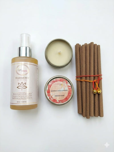 Artisanal Home Fragrance Box-Room Spray,Bambooless Incense & Camphor – Candles & Fragrances on Brown Living™. SKU: SN25115. Img 4.