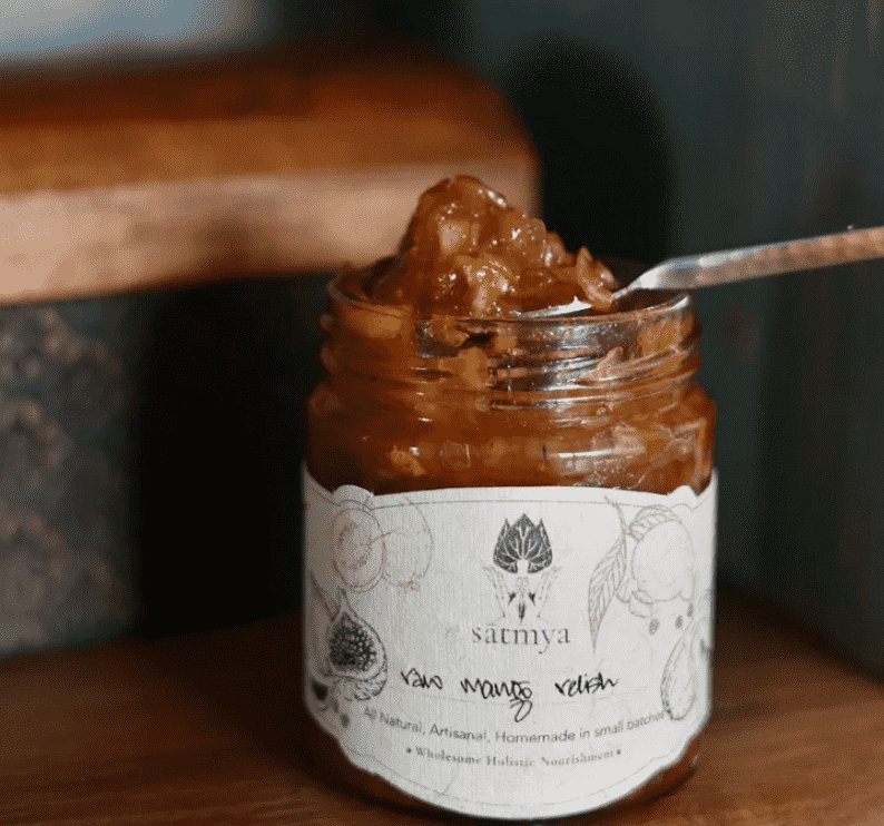 Artisanal Homemade Raw Mango Relish | Verified Sustainable by Brown Living™