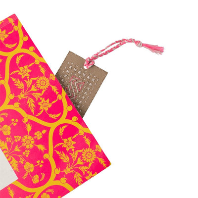 Artistic Hand - Embroidered Bookmark – Bookmarks on Brown Living™. SKU: BO020. Img 2.