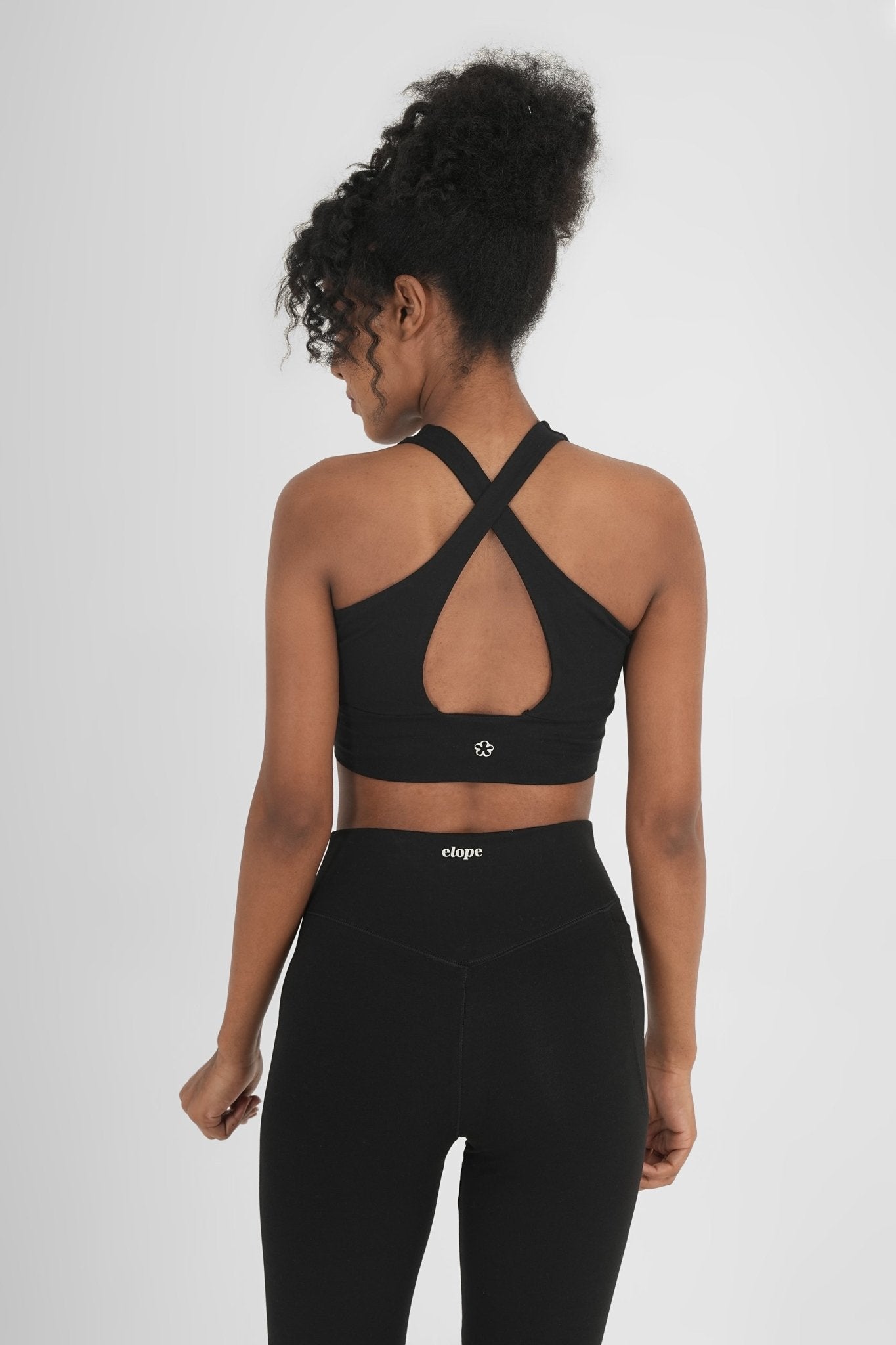 Ash Black Co - ordinated | Sleek & Comfortable Women’s Activewear Set – Womens Co - Ord Sets on Brown Living™. SKU: ELASHCOBLXS. Img 8.