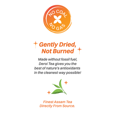 Assam Heritage Black Tea | Assam Tea | Carbon-Free Dried | 100 gm – Tea on Brown Living™. SKU: DTB100. Img 4.