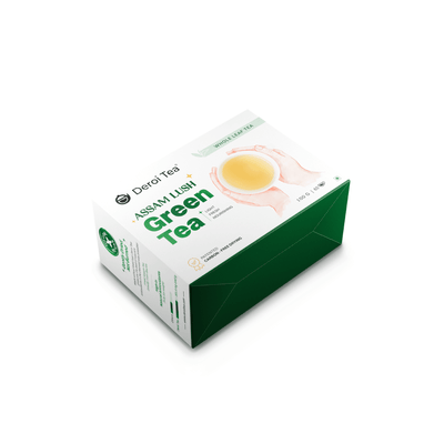 Assam Lush Green Tea | Pure Assam Tea | Carbon-Free Dried | 100gm – Tea on Brown Living™. SKU: DTG100. Img 9.