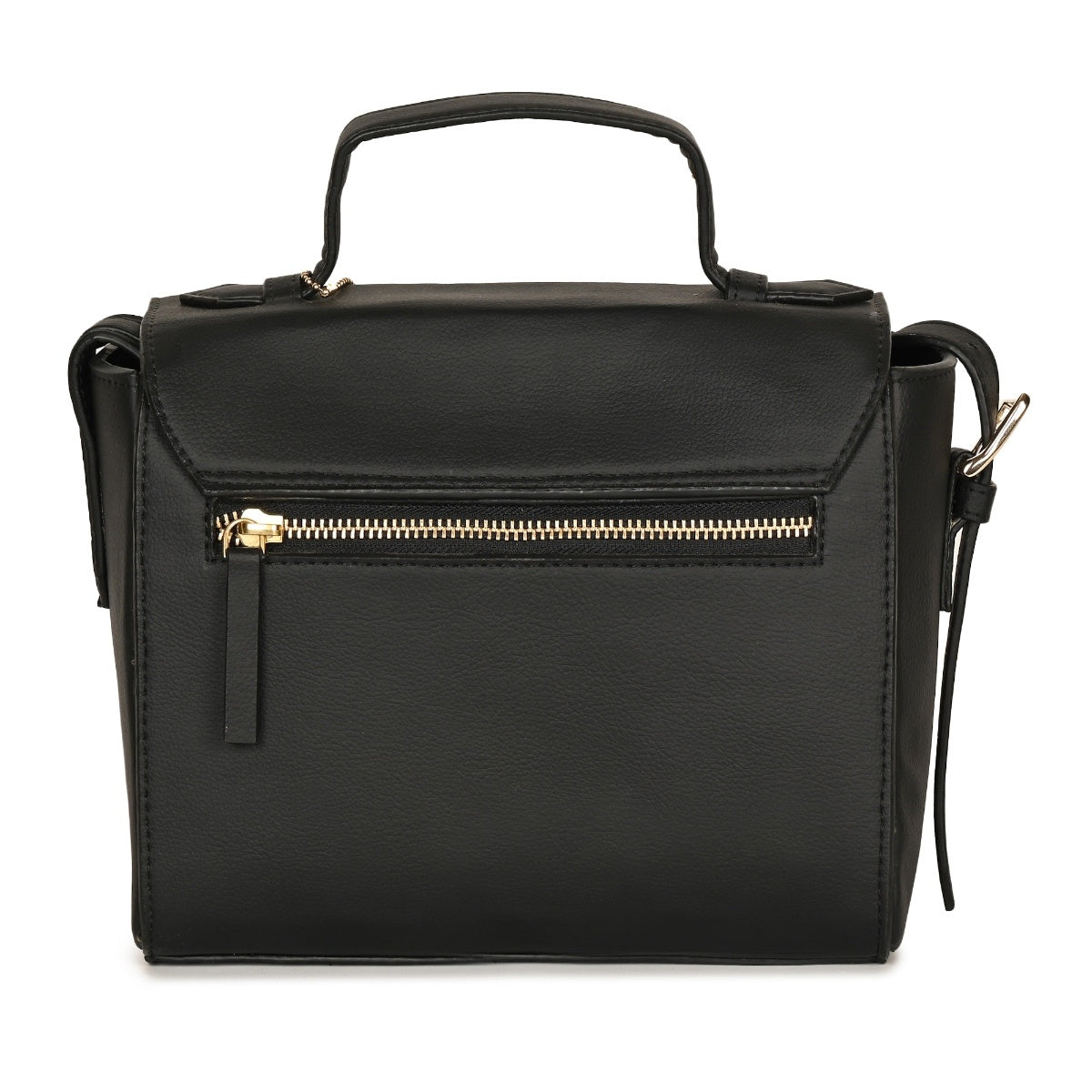 Asteria Vegan Leather Women's Sling Bag (Black) – Womens Bag on Brown Living™. SKU: SCGH 3001. Img 9.