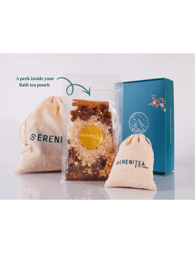 Au Chocolat Bath Tea – Indulgent Herbal Bath Infusion for Relaxation – Bath Salt on Brown Living™. SKU: 300001. Img 3.