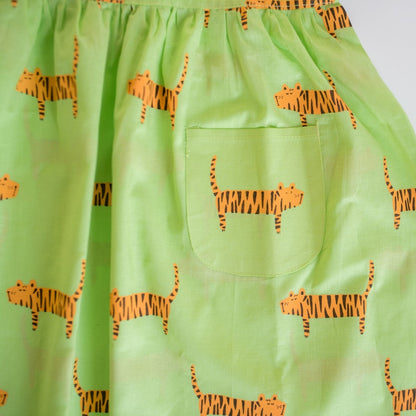 Augustus The Tiger - Girls Comfort Wear | Verified Sustainable by Brown Living™