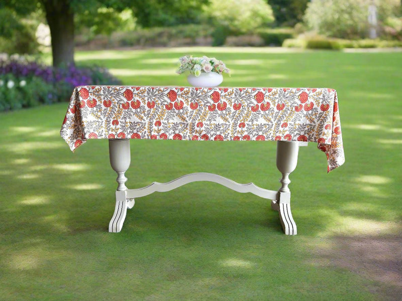 Autumn Charm Table Cloth / Cover | Verified Sustainable by Brown Living™