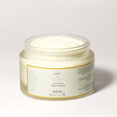Avocado Shea Cream - 50 g – Face Cream by Agapi available on Brown Living™. . SKU: AVSC - 01. Img 2.