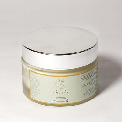 Avocado Shea Cream - 50 g – Face Cream by Agapi available on Brown Living™. . SKU: AVSC - 01. Img 1.