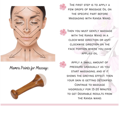 Ayurveda Kansa Wand for Face & Body – Wooden Handle, 4.5 cm – Massager on Brown Living™. SKU: TET42. Img 6.