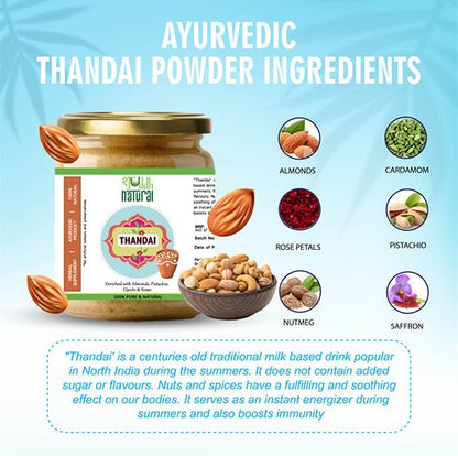 Ayurvedic Thandai Powder | Aids Digestion | 100 g | Verified Sustainable by Brown Living™