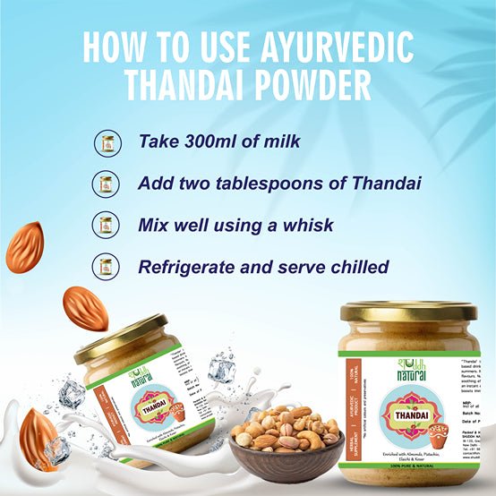 Ayurvedic Thandai Powder | Aids Digestion | 100 g | Verified Sustainable by Brown Living™