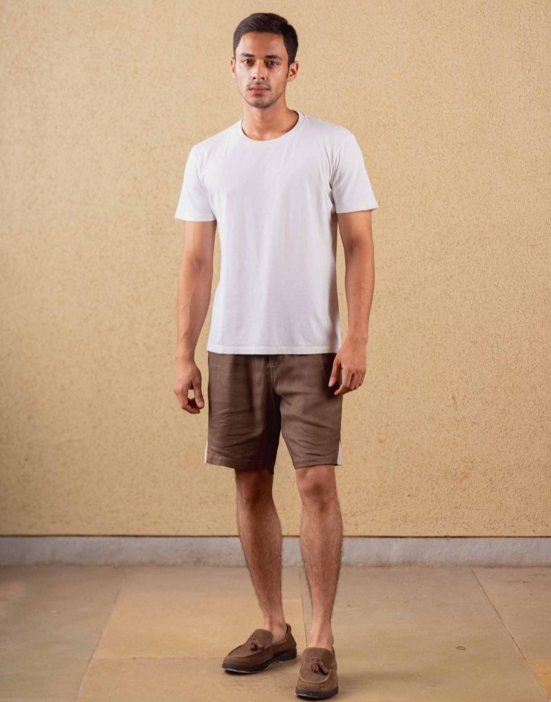 Azure Shorts - Brown - Hemp Tencel | Verified Sustainable by Brown Living™