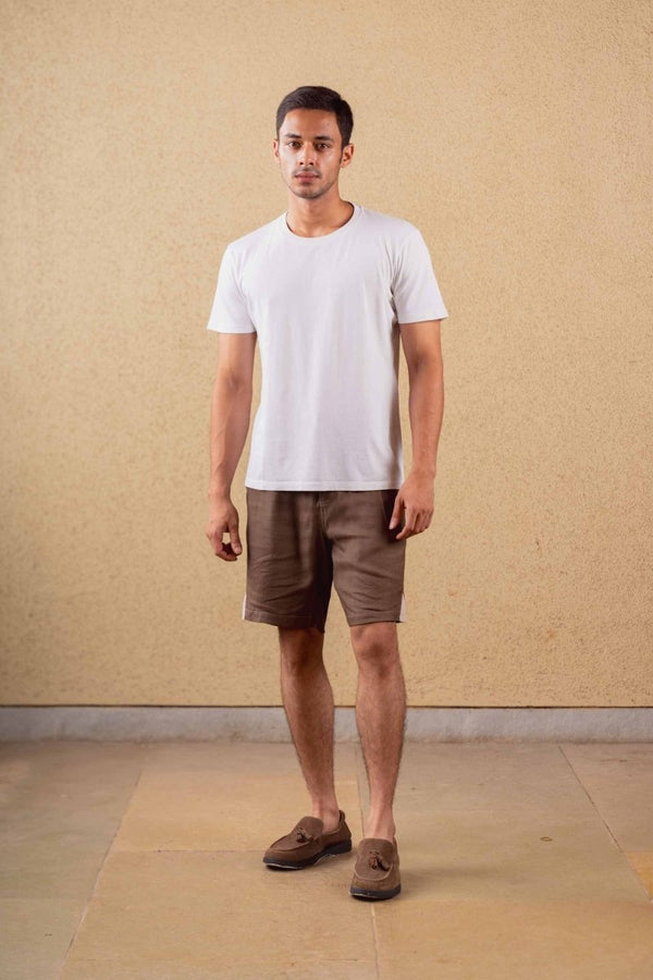 Azure Shorts - Brown - Hemp Tencel | Verified Sustainable by Brown Living™