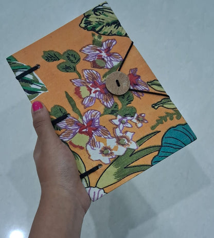 Baagh Fabric Handmade Diary – Notebooks & Notepads on Brown Living™. SKU: kj16. Img 3.