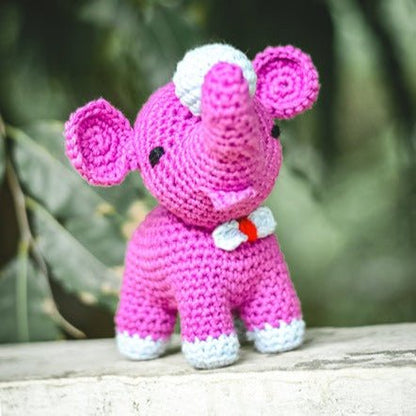 Baby Elephant Handcrafted Crochet Soft Toy | Verified Sustainable by Brown Living™