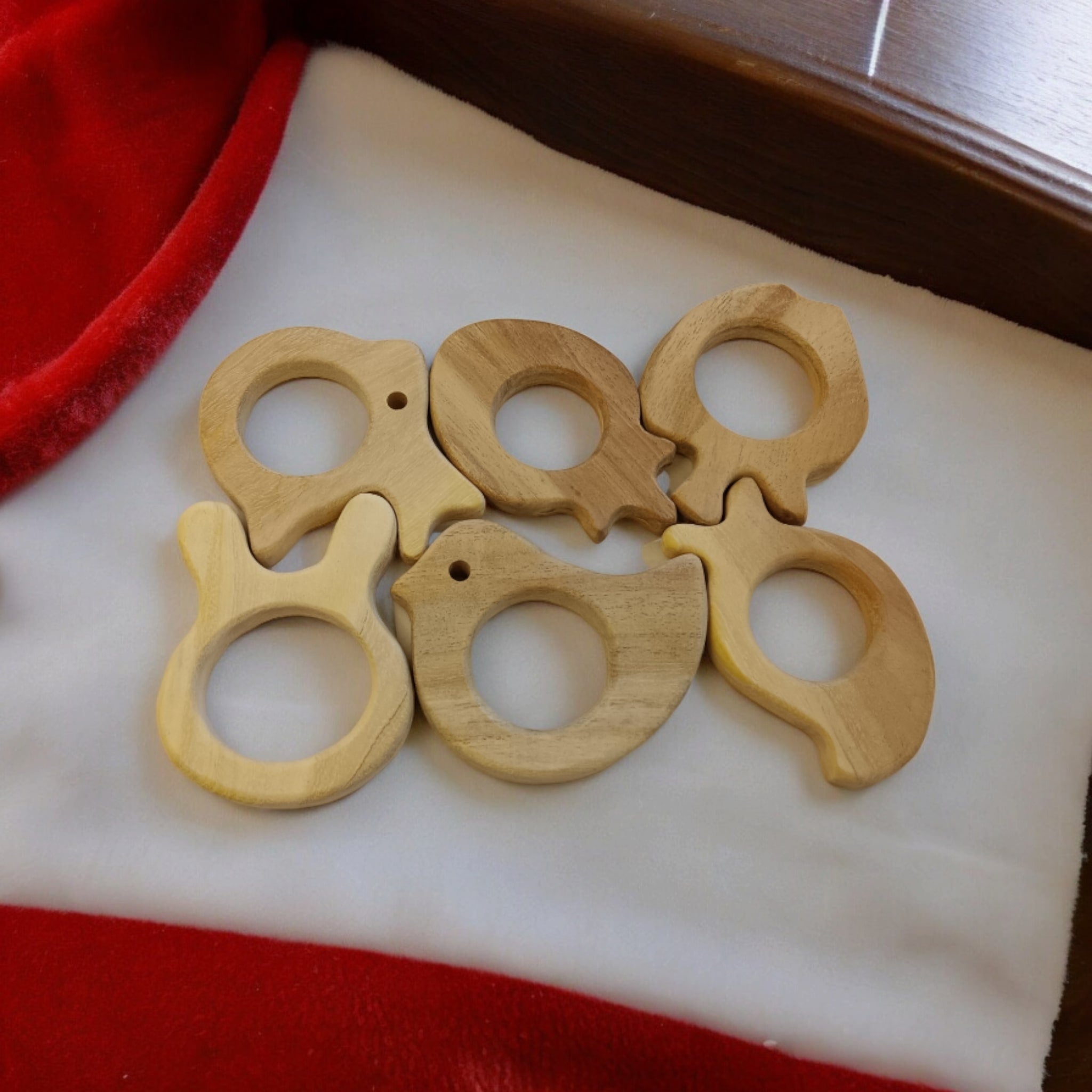 Baby Gum Friendly Teethers Made From Pure Neem Wood – Baby Teethers & Soothers on Brown Living™. SKU: T_APL-MNG-STBR-DV-RBT-BNY. Img 3.