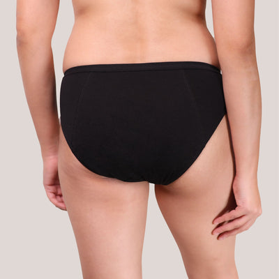 BacQup Reusable Period Underwear | Moderate Flow | Regular Discharges – Womens Underwear on Brown Living™. SKU: 1001-S. Img 2.