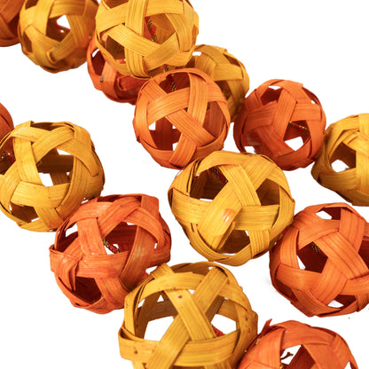 Bagh Handcrafted Bamboo Door Hanging – Set of 2 for Festive Decor – Home Decor on Brown Living™. SKU: BTDE - 684. Img 4.