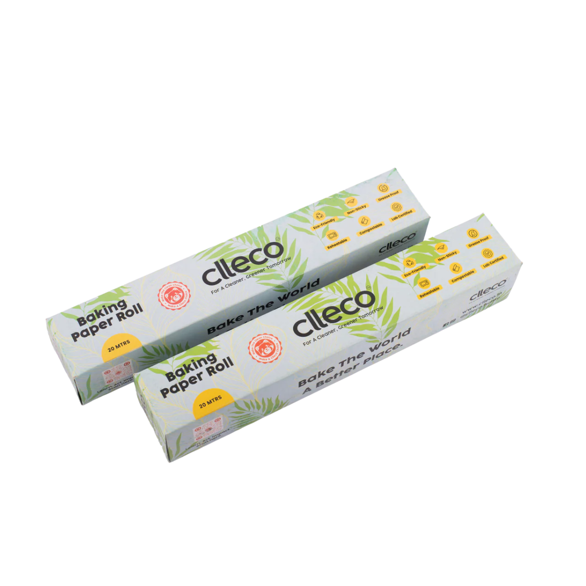 Baking and Cooking Paper Roll – Non - Stick Parchment for Kitchen Use – Bakeware by Clleco available on Brown Living™. Pack Of 2 . SKU: BR21124. Img 3.