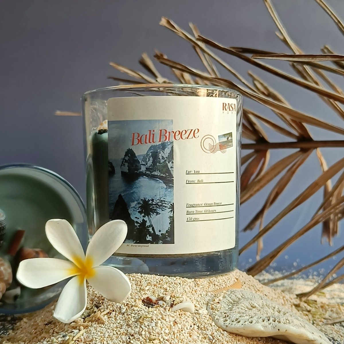 Bali Breeze Candle Jar – Candles & Fragrances on Brown Living™. SKU: BBJ. Img 1.