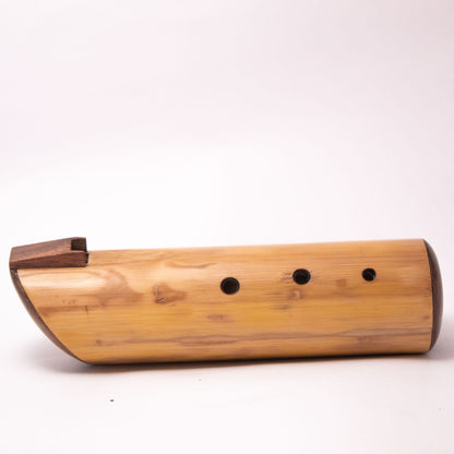 Bamboo Base Ocarina – Handmade Eco Friendly Musical Instrument – Musical Instruments on Brown Living™. SKU: EGB04. Img 2.