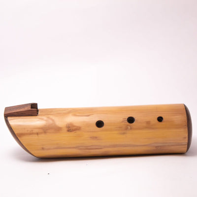 Bamboo Base Ocarina – Handmade Eco Friendly Musical Instrument – Musical Instruments on Brown Living™. SKU: EGB04. Img 4.