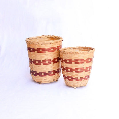 Bamboo Chain Planter - Set of 2 | Verified Sustainable by Brown Living™