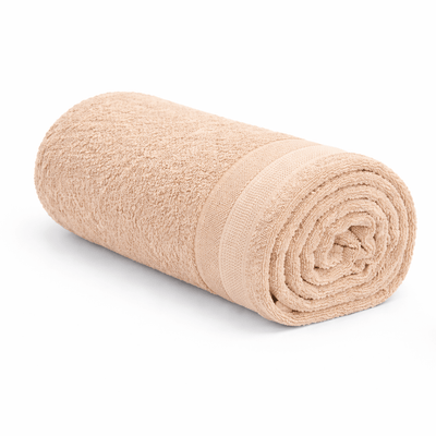 Bamboo Fabric Bath Towel – Gentle on Skin, Naturally Fresh – Bath Linens on Brown Living™. SKU: BATH-TOWEL-CREAM. Img 2.