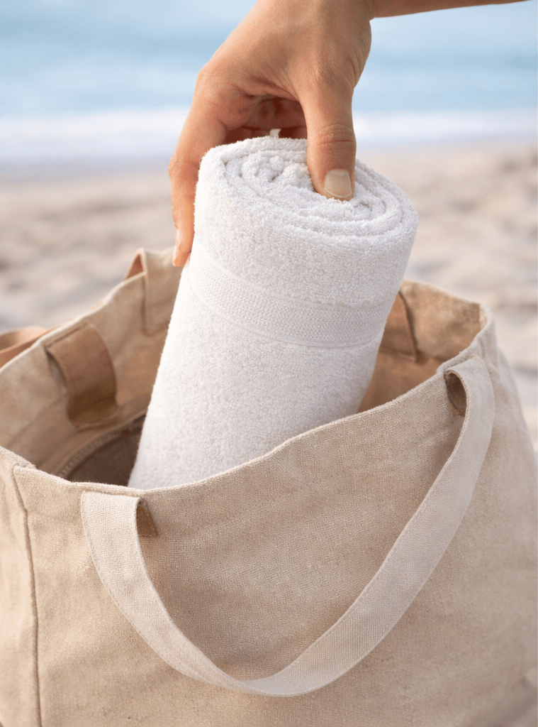 Bamboo Fabric Bath Towel – Gentle on Skin, Naturally Fresh – Bath Linens on Brown Living™. SKU: BATH-TOWEL-GRAY. Img 19.