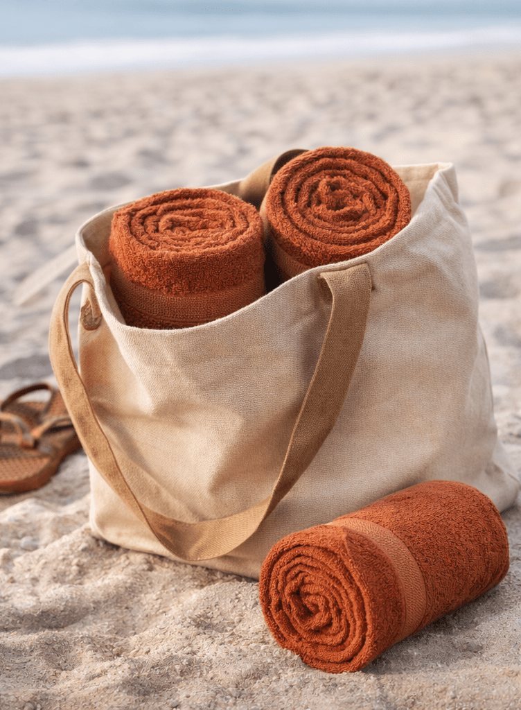 Bamboo Fabric Bath Towel – Gentle on Skin, Naturally Fresh – Bath Linens on Brown Living™. SKU: BATH-TOWEL-OLIVE. Img 9.