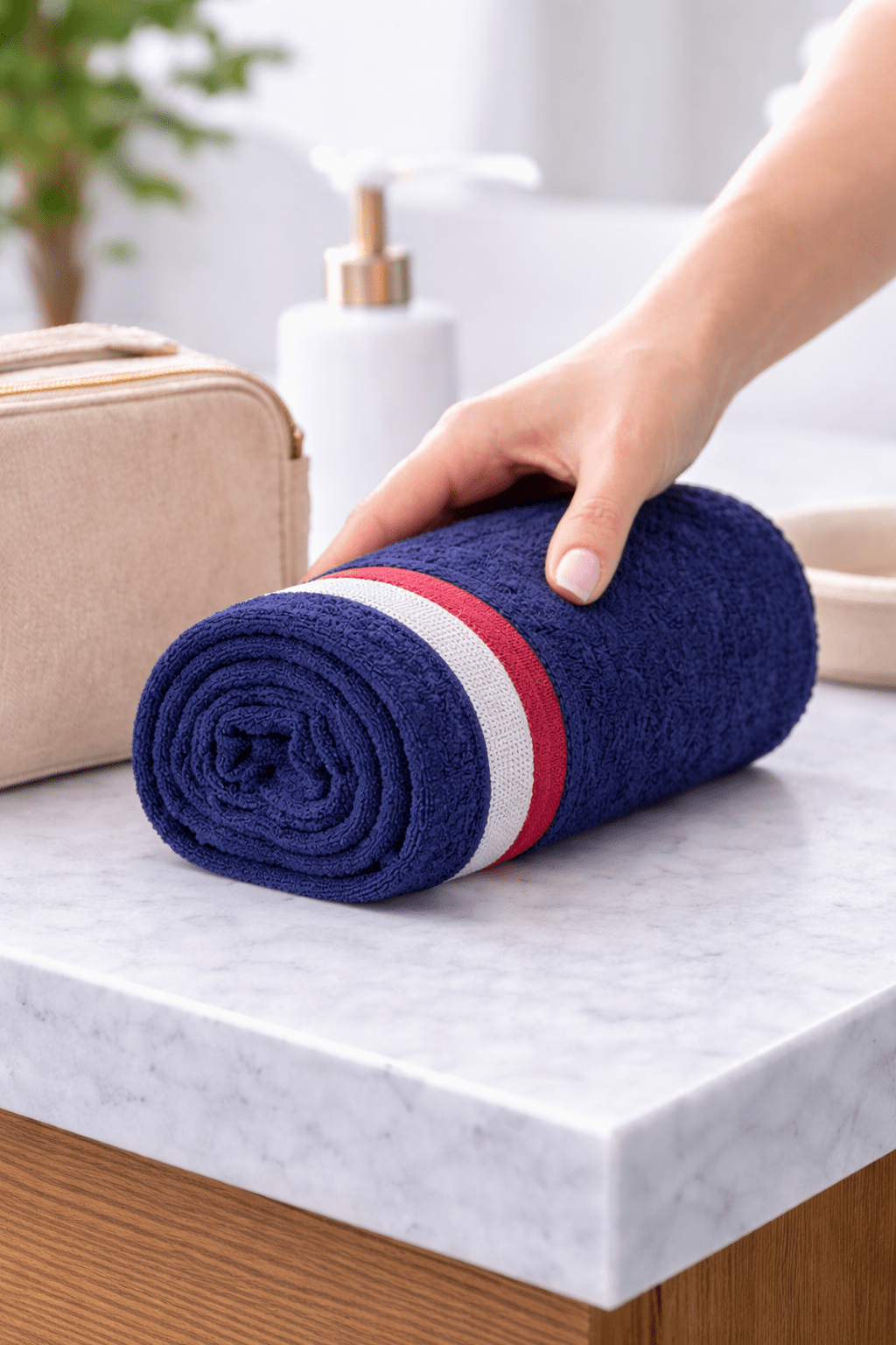 Bamboo Fabric Bath Towel – Gentle on Skin, Naturally Fresh – Bath Linens on Brown Living™. SKU: BATH-TOWEL-RUST-RED. Img 13.