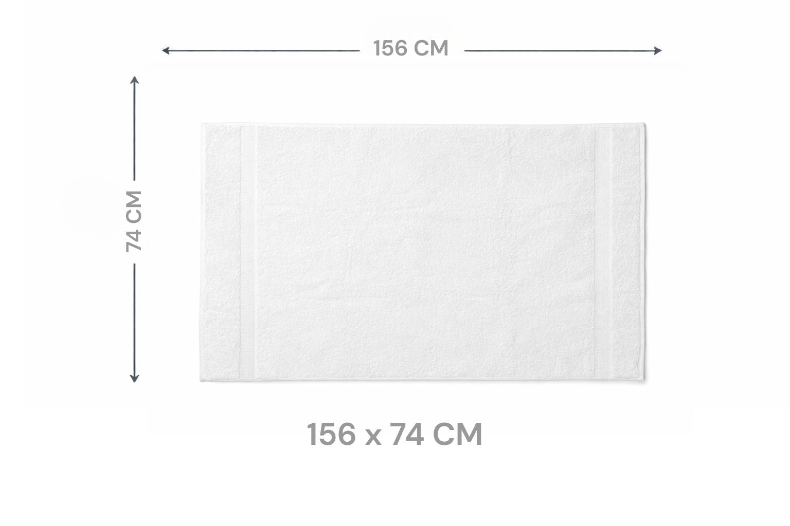 Bamboo Fabric Bath Towel – Gentle on Skin, Naturally Fresh – Bath Linens on Brown Living™. SKU: BATH-TOWEL-WHITE. Img 24.