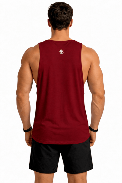 Bamboo Fabric Gen Z Gym Vest For Men Breathable Workout Tank – Mens Vest Coat on Brown Living™. SKU: M-LOSS-GYM-VEST-GRY-M. Img 17.