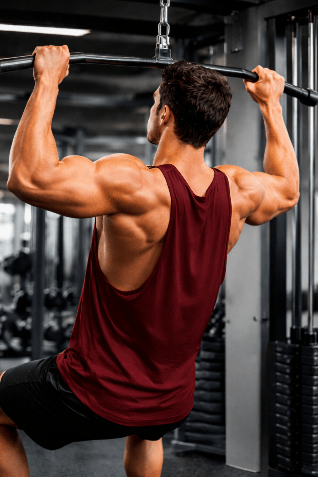 Bamboo Fabric Gen Z Gym Vest For Men Breathable Workout Tank – Mens Vest Coat on Brown Living™. SKU: M-LOSS-GYM-VEST-GRY-M. Img 20.