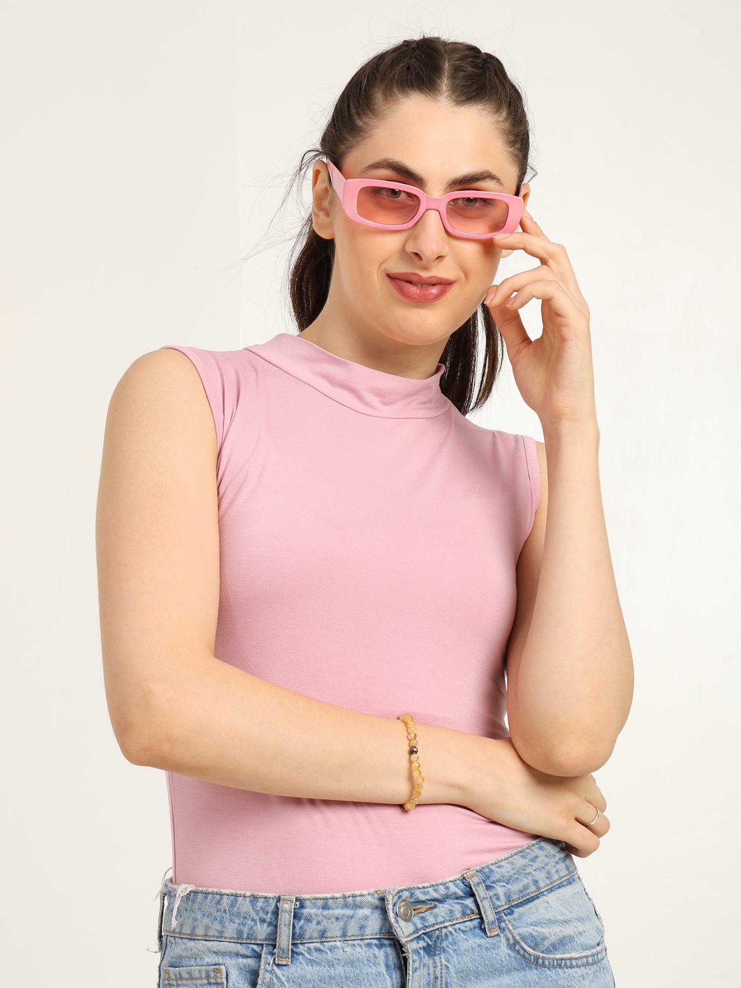 Bamboo Fabric Gen Z Tube Top For Women Strapless Crop Top – Womens Top on Brown Living™. SKU: W-CAMI-TOP-MOVE-S. Img 14.