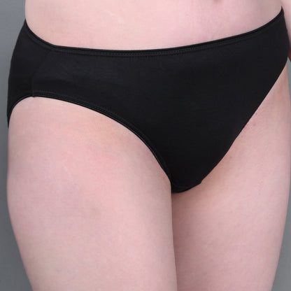 Bamboo Fabric Low Waist Panty Set of 2 – Womens Underwear on Brown Living™. SKU: BIKINI-PCH-BLK-S. Img 16.
