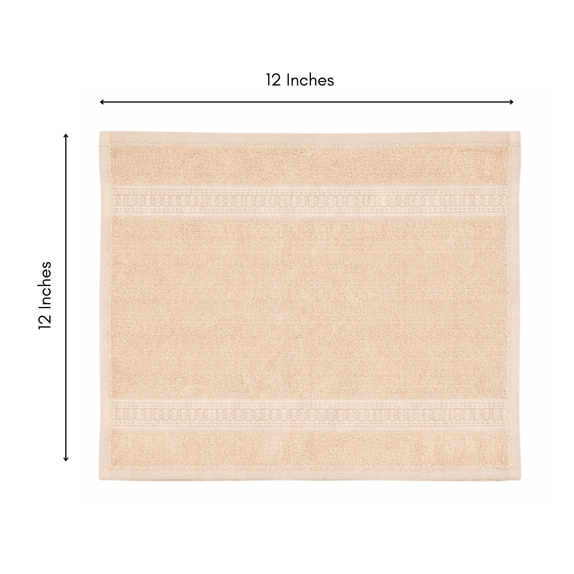 Bamboo Face Towel | Pack Of 2 – Towel on Brown Living™. SKU: FACE-TOWEL-GRAY-WHITE. Img 7.