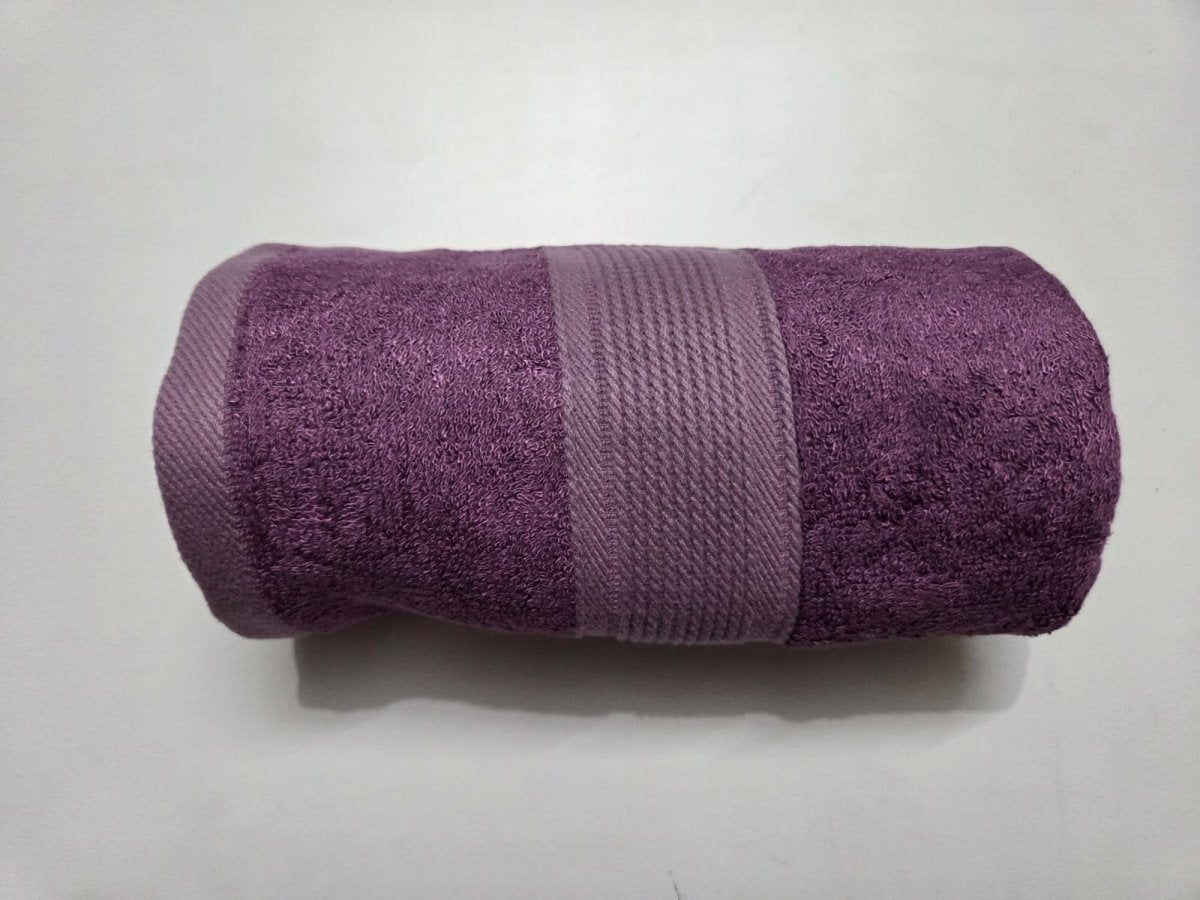 Bamboo Fiber Hand Towel - 40 X 60 cm – Bath Linens by NATSBYTE available on Brown Living™. Purple . SKU: PURPLE. Img 6.