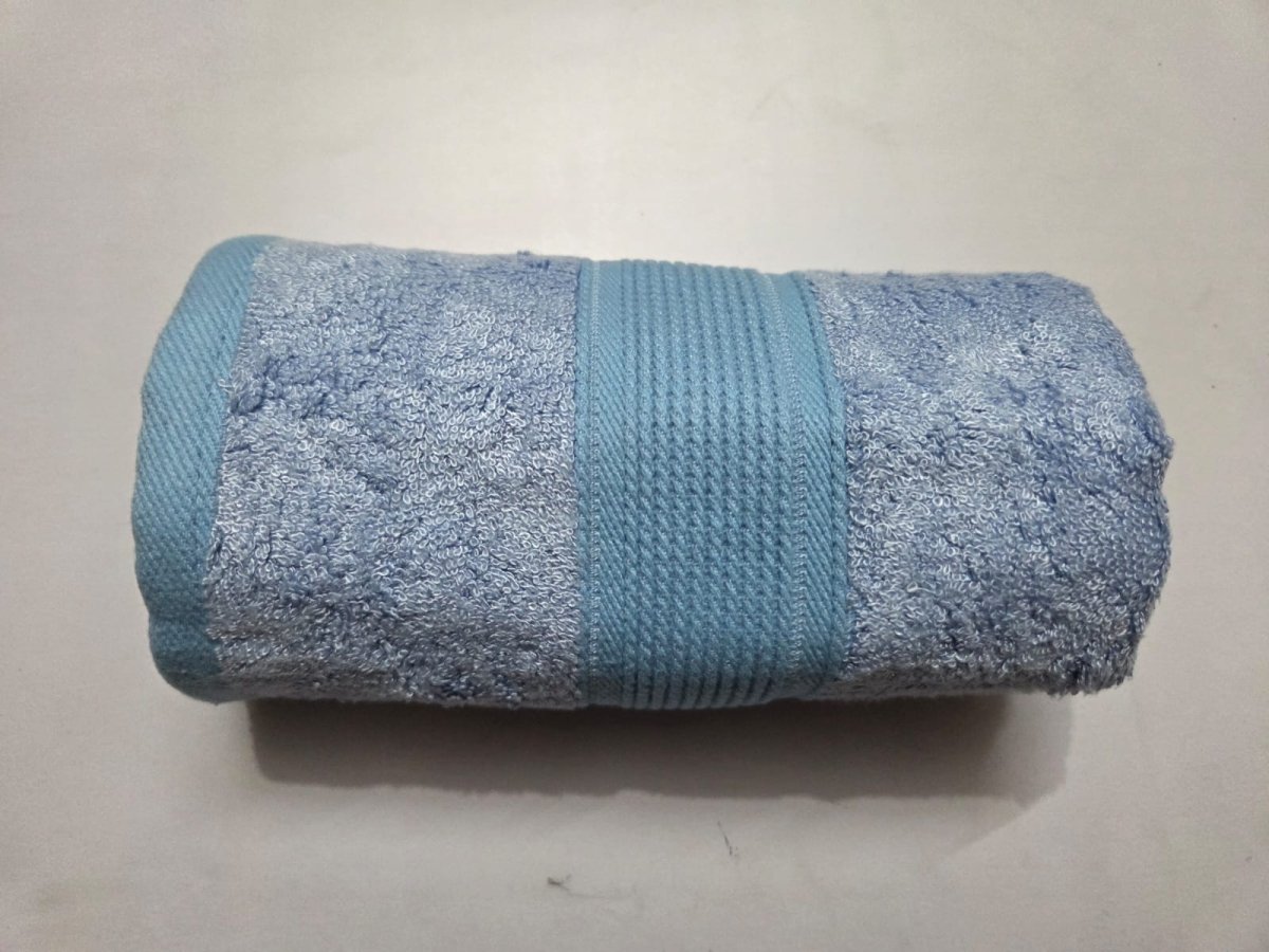 Bamboo Fiber Hand Towel - 40 X 60 cm – Bath Linens by NATSBYTE available on Brown Living™. Sky Blue . SKU: SKYBLUE. Img 2.