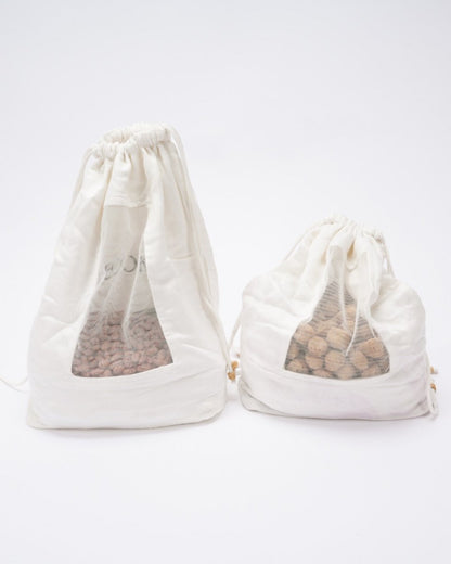 Bamboo Foodgrains Storage Bag | Verified Sustainable by Brown Living™