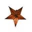 Bamboo Golden Glow Star – Handcrafted Eco - Friendly Christmas Ornament – Home Decor on Brown Living™. SKU: BTDE-633_small. Img 3.