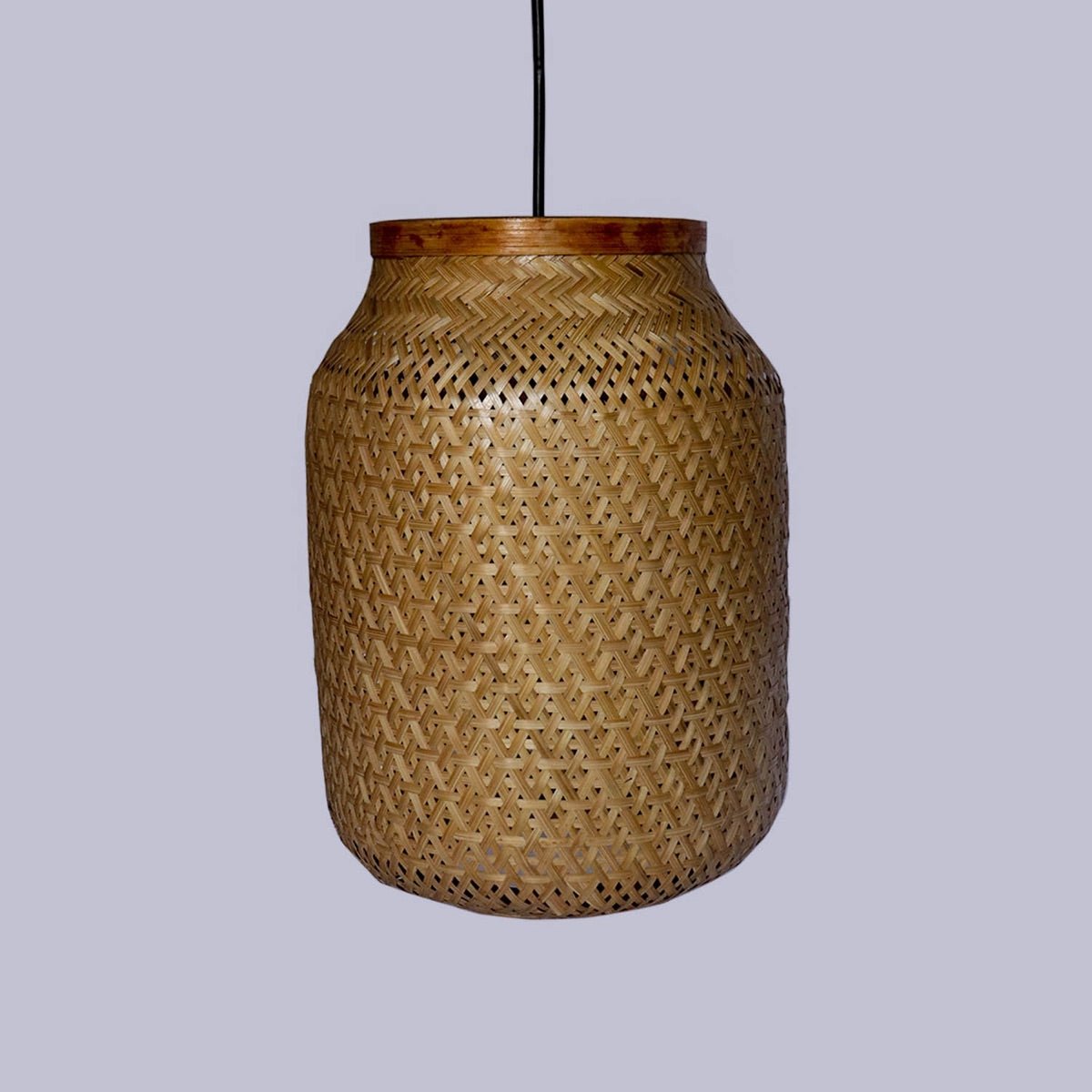 Bamboo Handmade Pendant Lamp | Verified Sustainable by Brown Living™