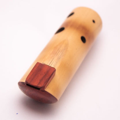 Bamboo Ocarina Flute – Handmade Eco Friendly Wind Instrument – Musical Instruments on Brown Living™. SKU: EGB03. Img 3.