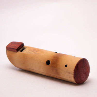 Bamboo Ocarina Flute – Handmade Eco Friendly Wind Instrument – Musical Instruments on Brown Living™. SKU: EGB03. Img 2.