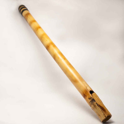 Bamboo Overtone Flute – Handcrafted Traditional Musical Instrument – Musical Instruments on Brown Living™. SKU: EGB06. Img 4.