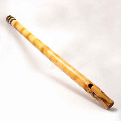 Bamboo Overtone Flute – Handcrafted Traditional Musical Instrument – Musical Instruments on Brown Living™. SKU: EGB06. Img 1.