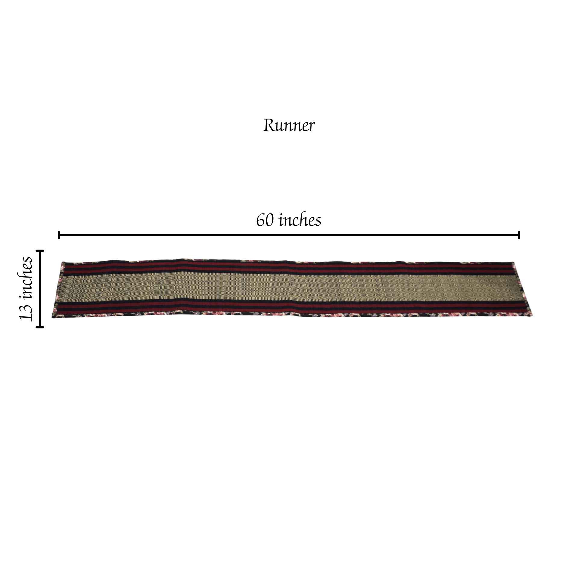 Bamboo Placemats Floral Canvas Border – Eco Friendly Table Mats – Table Linens on Brown Living™. SKU: SK-BPM-NBL-06-CFL. Img 2.