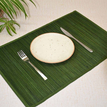 Bamboo Placemats Set of 6 – Eco - Friendly Dining Essentials – Table Linens on Brown Living™. SKU: BAPMAT009F. Img 10.