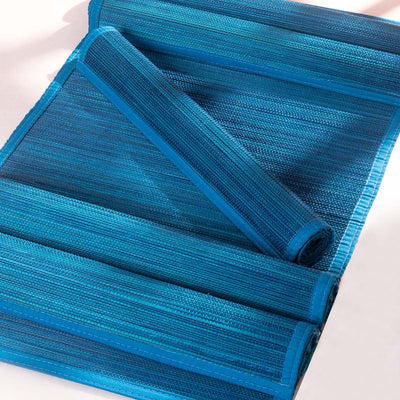 Bamboo Placemats Set of 6 – Eco-Friendly Dining Essentials – Table Linens on Brown Living™. SKU: BAPMAT009I. Img 12.